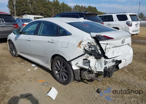 2020 Honda Civic Ex z USA, uszkodzony, nr VIN 19XFC1F37LE018676